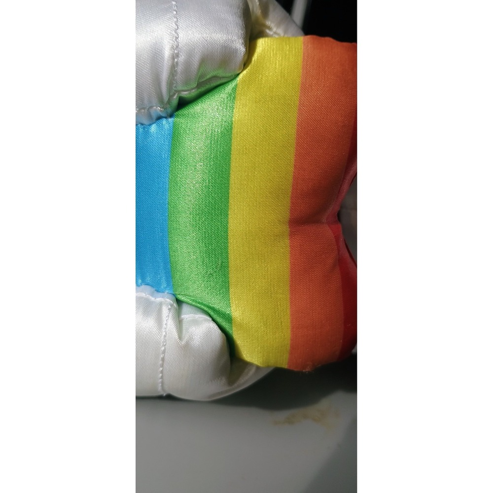 Disney Rainbow Mickey Mouse 15" Plush Pride Stuffed Animal Toy Holding Heart - Picture 4 of 5